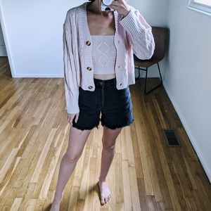 Shein Cardigan Set size Small NWOT